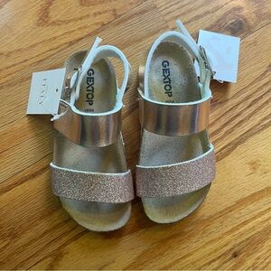 Gextop metallic sandals size 8